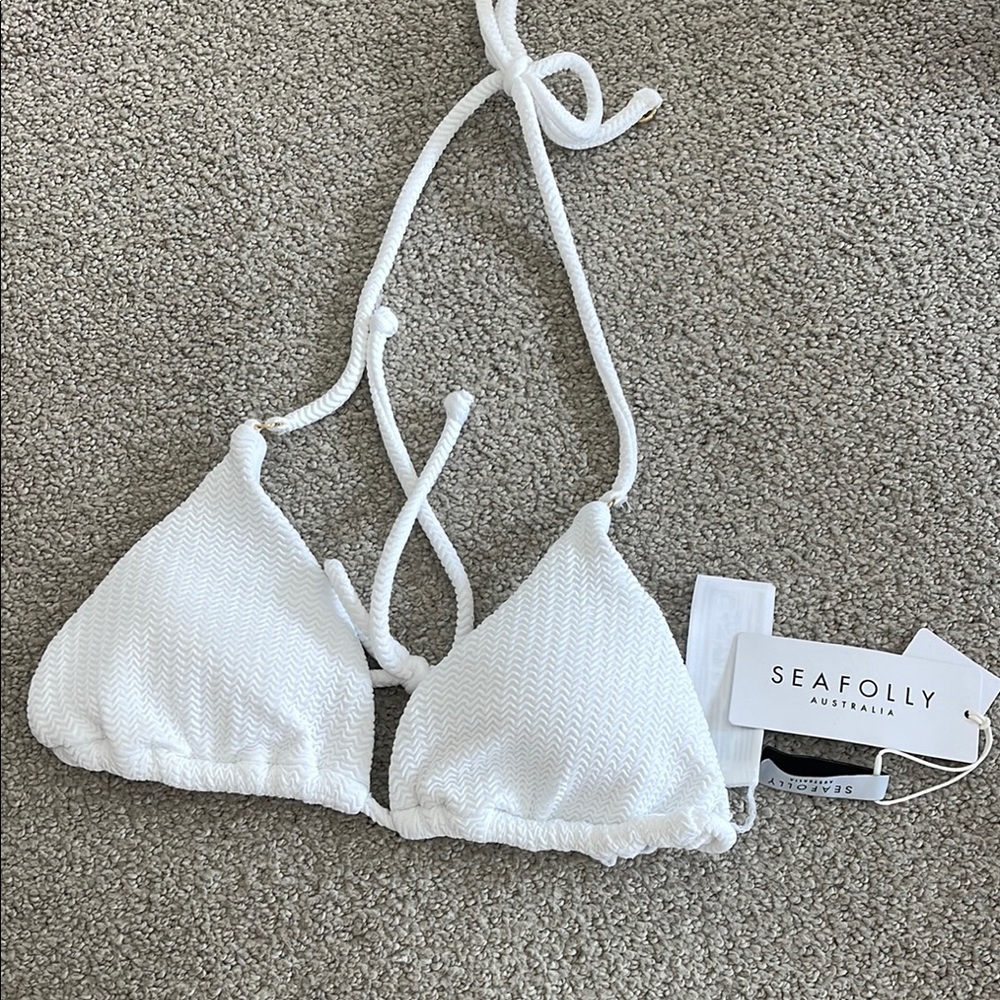 Seafolly Slide Triangle Bikini Top